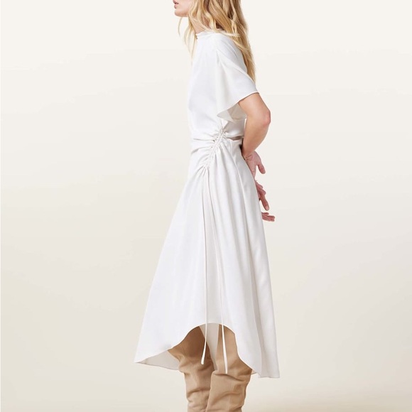 All saints ROSIE SHORT SLEEVE MIDI DRESS - Picture 2 of 12